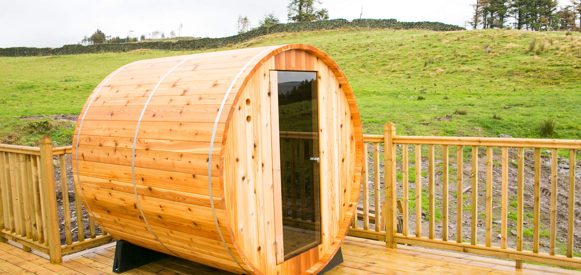 sauna - High Lowscales, Lake District